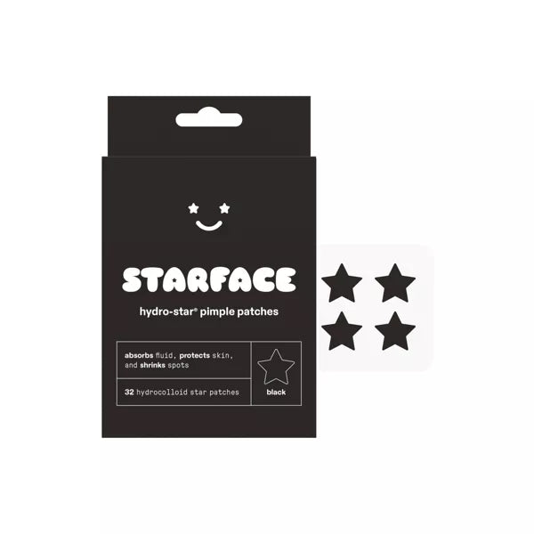 Starface Hydro-Star Pimple Patches Refill - 32 pc Negro