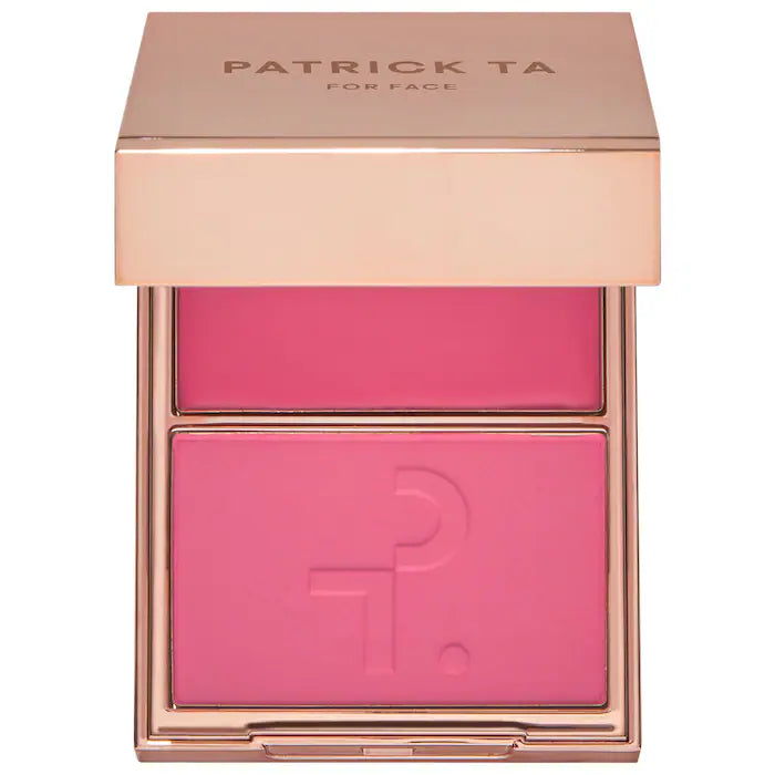 Patrick Ta Double-Take Crème & Powder Blush Duo   Tono: She's A Doll