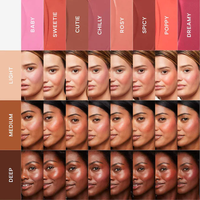 Saie Dew Blush Liquid Cream Blush-Tono: Chilly