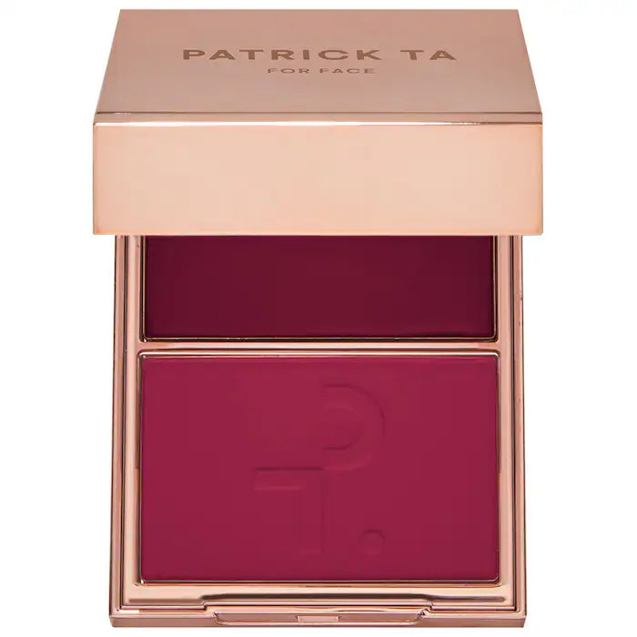 Patrick Ta Double-Take Crème & Powder Blush Duo  Tono: She's Wanted