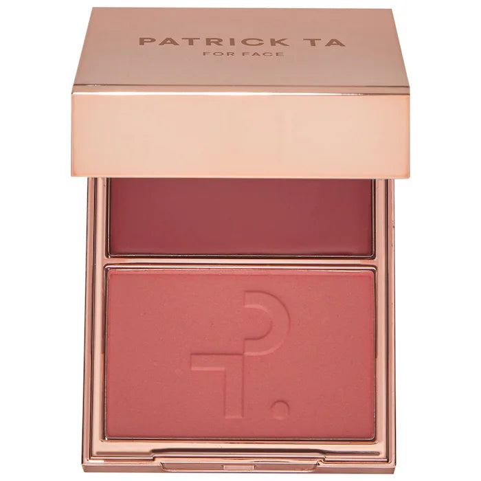 Patrick Ta Double-Take Crème & Powder Blush Duo    Tono: She's Flushed