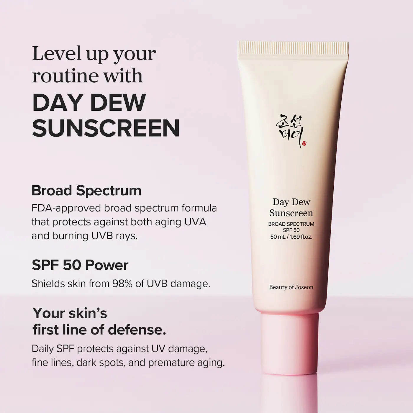 Beauty of Joseon  Day Dew Sunscreen Lightweight SPF 50
