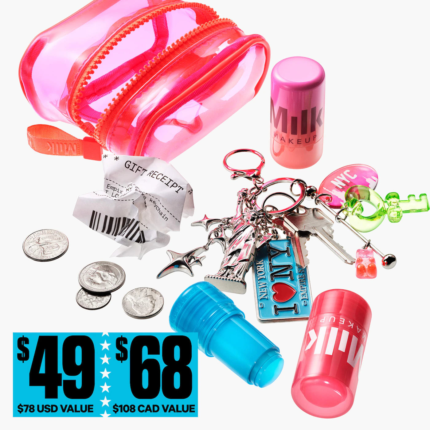 Milk Makeup Jelly Skin Starter Pack Skincare + Tint Trio